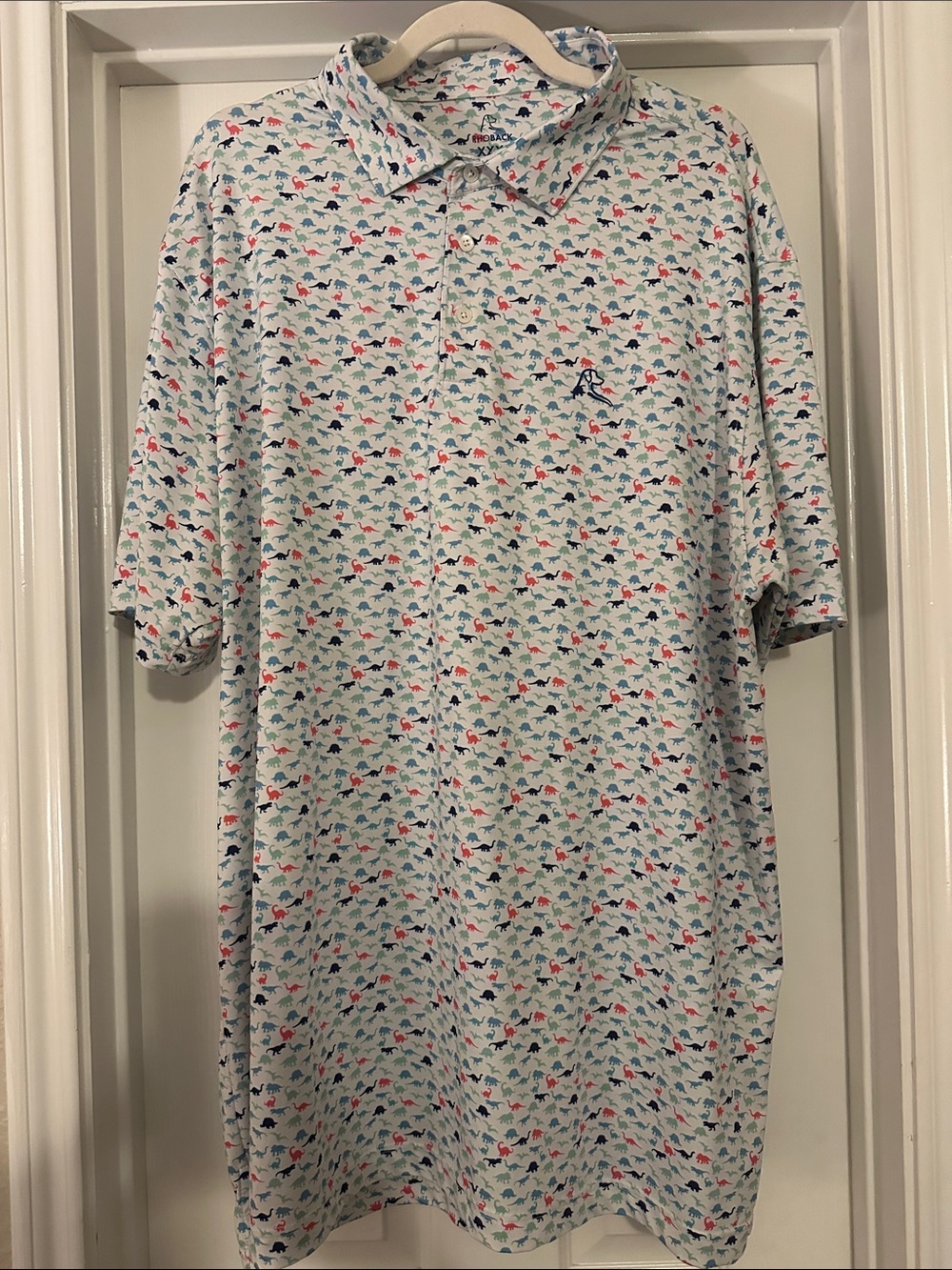 Rhoback Men’s Dinosaur Polo